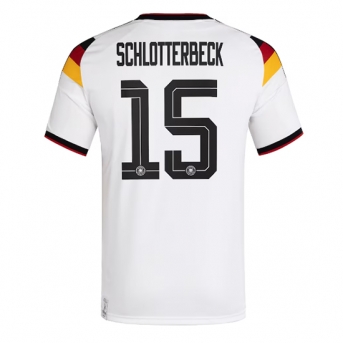 Billige Fotballdrakt Tyskland Nico Schlotterbeck #15 Replika Hjemmedrakt VM 2026 Kortermet
